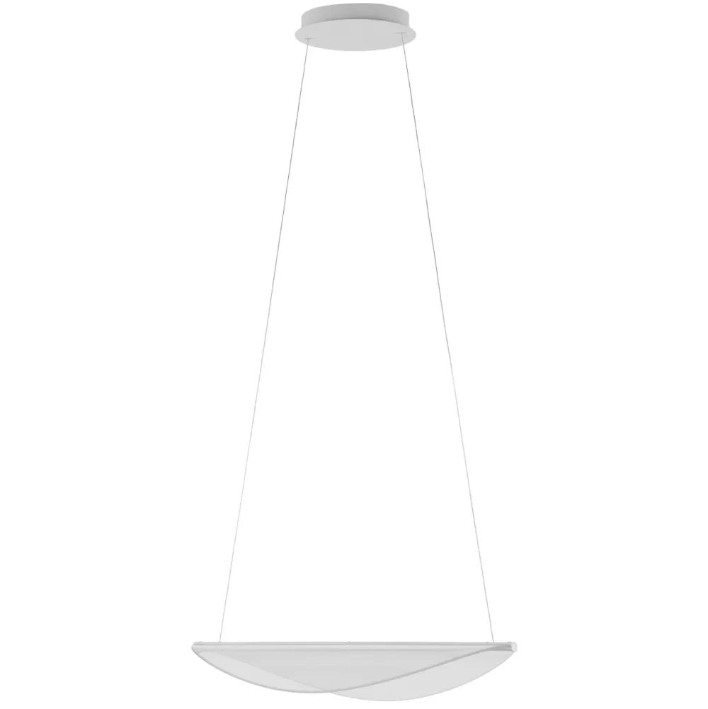 Lampadari Moderni-Stilnovo Lampadario moderno led 21w 3000k per salotto diphy