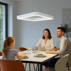 Lampadari Moderni-Vivida International Lampadario 80 moderno led 80w 3000k quadrato inner s vivida