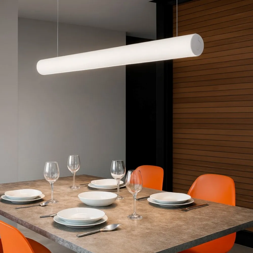 Lampadari Moderni-Linea Light Lampadario moderno tu-0 led 3000k tubolare