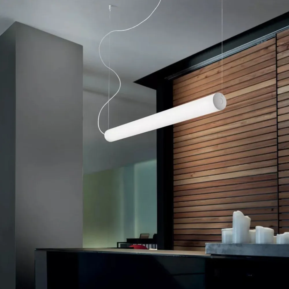 Lampadari Moderni-Linea Light Lampadario moderno tu-0 led 3000k tubolare