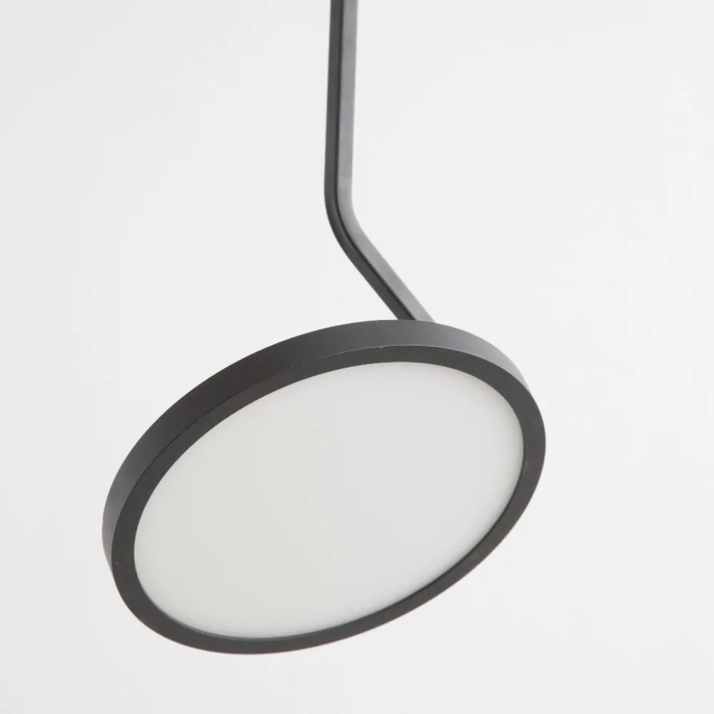 Lampadari Moderni-Selezionato da Mazzolaluce Lampadario moderno 3 luci led 3000k con decentramento