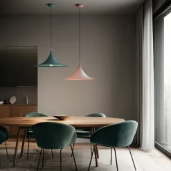 Lampadari Moderni-Linea Light Lampadario moderno morgana e27 rosa pesca
