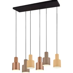 Lampadari Moderni-Selezionato da Mazzolaluce Lampadario moderno multicolor per tavolo da pranzo