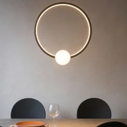 Lampadari Moderni-Selezionato da Mazzolaluce Lampadario moderno nero per soggiorno
