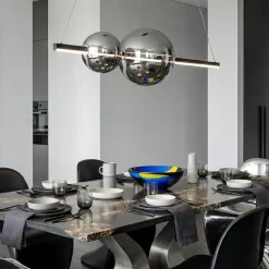 Lampadari Moderni-Ondaluce Lampadario moderno so fufi nero led 4000k