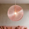 Lampadari Moderni-Ondaluce Lampadario moderno jokey gr vetro rosa led 3000k 45cm