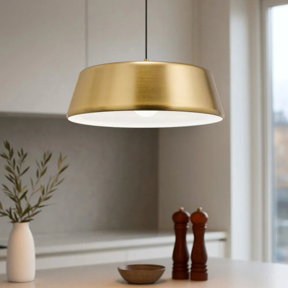 Lampadari Moderni-Gea Luce Lampadario moderno ottone blanca
