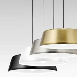 Lampadari Moderni-Gea Luce Lampadario moderno ottone blanca