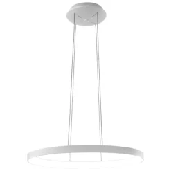 Lampadari Moderni-Vivida International Lampadario moderno ovale bianco led 40w 3000k 4000k vivida lifering-o
