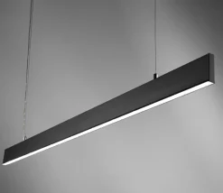 Lampadari Moderni-Vivida International Lampadario moderno particolare vivida segmento bronzo per tavolo ufficio led 36w cct