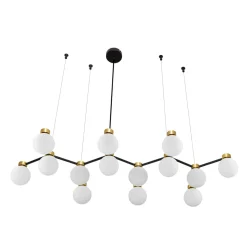 Lampadari Moderni-Selezionato da Mazzolaluce Lampadario moderno per sala da pranzo stile contemporaneo