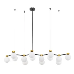 Lampadari Moderni-Selezionato da Mazzolaluce Lampadario moderno per sala da pranzo stile contemporaneo