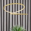 Lampadari Moderni-Selezionato da Mazzolaluce Lampadario moderno per salotto led 3000k oro design originale