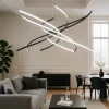 Lampadari Moderni-Top Light Lampadario moderno per soggiorno led 88w 4000k toplight tornado