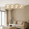 Lampadari Moderni-Top Light Lampadario moderno per soggiorno sabbia cloud