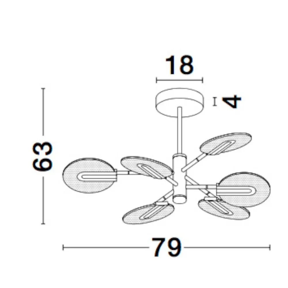 Lampadari Moderni-Selezionato da Mazzolaluce Lampadario moderno per tavolo da pranzo nero e oro led 3000k