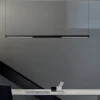 Lampadari Moderni-Stilnovo Lampadario moderno per ufficio led nero per tavolo tablet