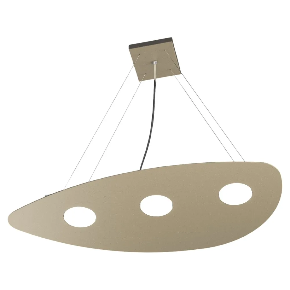 Lampadari Moderni-Top Light Lampadario moderno sabbia toplight shape design