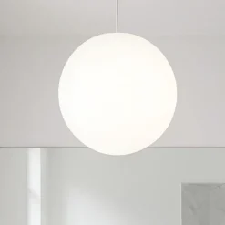 Lampadari Moderni-Linea Light Lampadario moderno sfera led 3000k oh! ip65