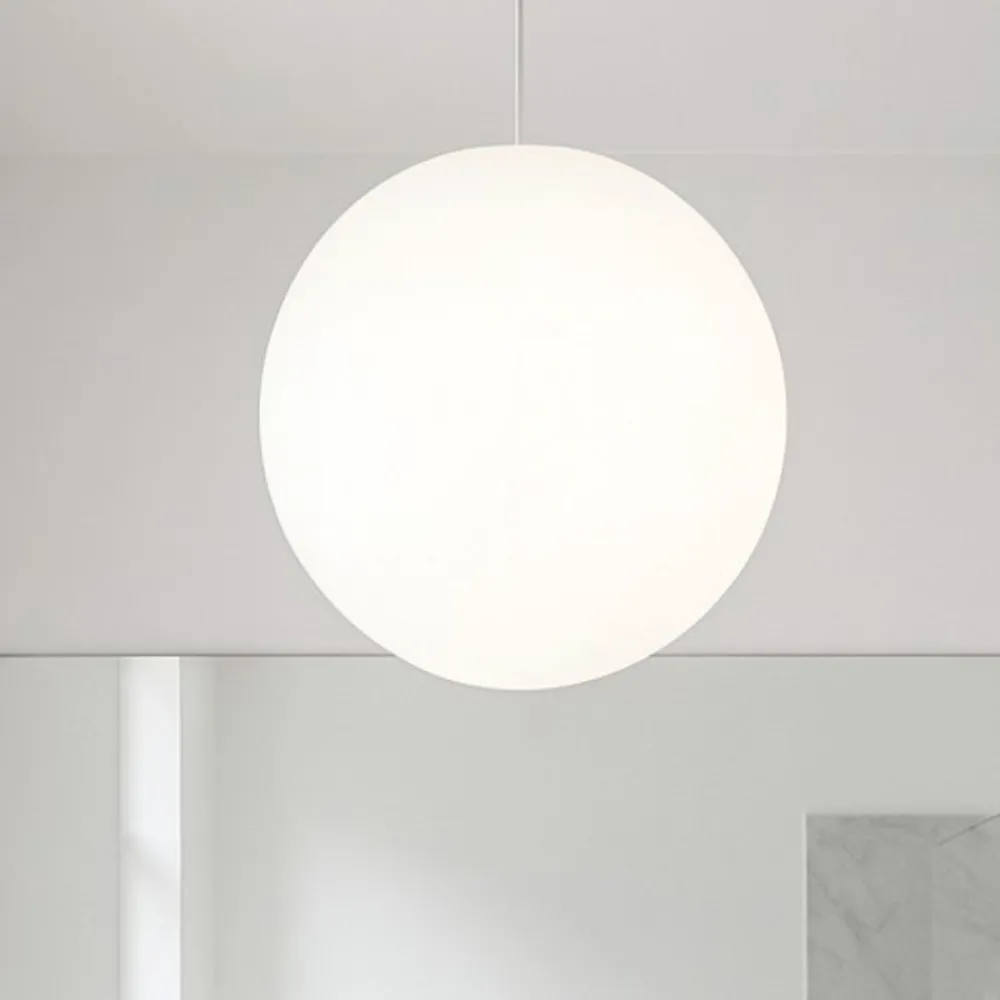 Lampadari Moderni-Linea Light Lampadario moderno sfera led 3000k oh! ip65