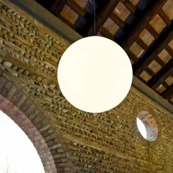 Lampadari Moderni-Linea Light Lampadario moderno sfera led 3000k oh! ip65