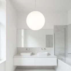 Lampadari Moderni-Linea Light Lampadario moderno sfera led 3000k oh! ip65