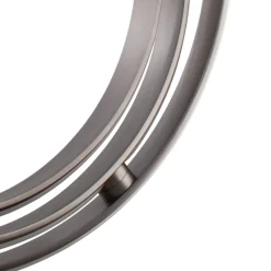 Lampadari Moderni-Selezionato da Mazzolaluce Lampadario moderno sferico per soggiorno cerchi led nero