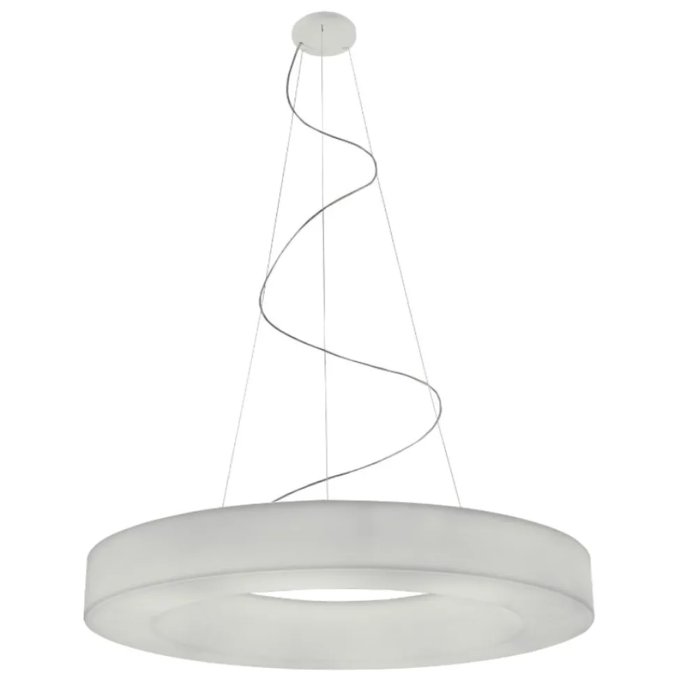 Lampadari Moderni-Stilnovo Lampadario moderno saturn led 4000k dimmerabile