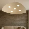 Lampadari Moderni-Top Light Lampadario moderno toplight shape sabbia design tondo