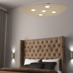 Lampadari Moderni-Top Light Lampadario moderno toplight shape sabbia design tondo