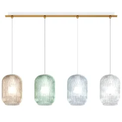 Lampadari Moderni-Top Light Lampadario moderno vetri multicolor tender