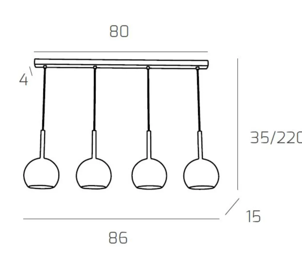 Lampadari Moderni-Top Light Lampadario moderno vetri oro per soggiorno