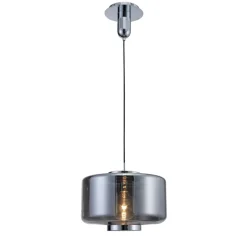 Lampadari Moderni-Selezionato da Mazzolaluce Lampadario moderno vetro colore grafite design