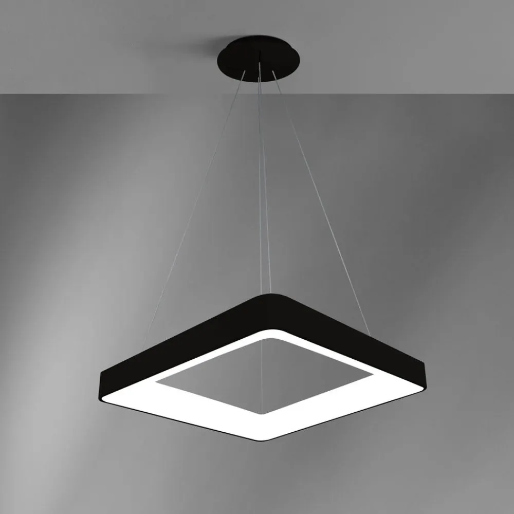 Lampadari Moderni-Vivida International Lampadario moderno vivida inner-s 60 nero 50w 3000k 4000k