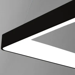 Lampadari Moderni-Vivida International Lampadario moderno vivida inner-s 60 nero 50w 3000k 4000k