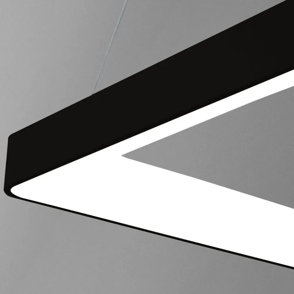 Lampadari Moderni-Vivida International Lampadario moderno vivida inner-s 60 nero 50w 3000k 4000k