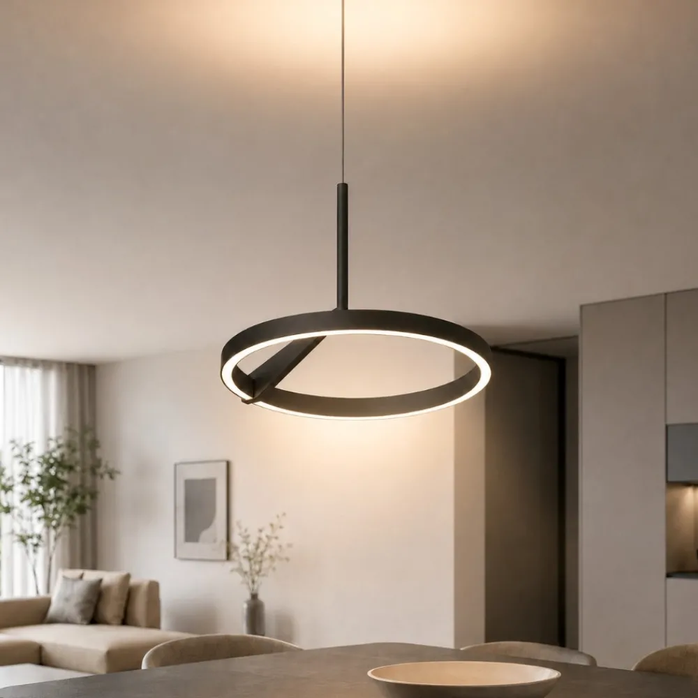 Lampadari Moderni-Vivida International Lampadario moderno vivida meridiana bronzo led 17w 3000k 4000k