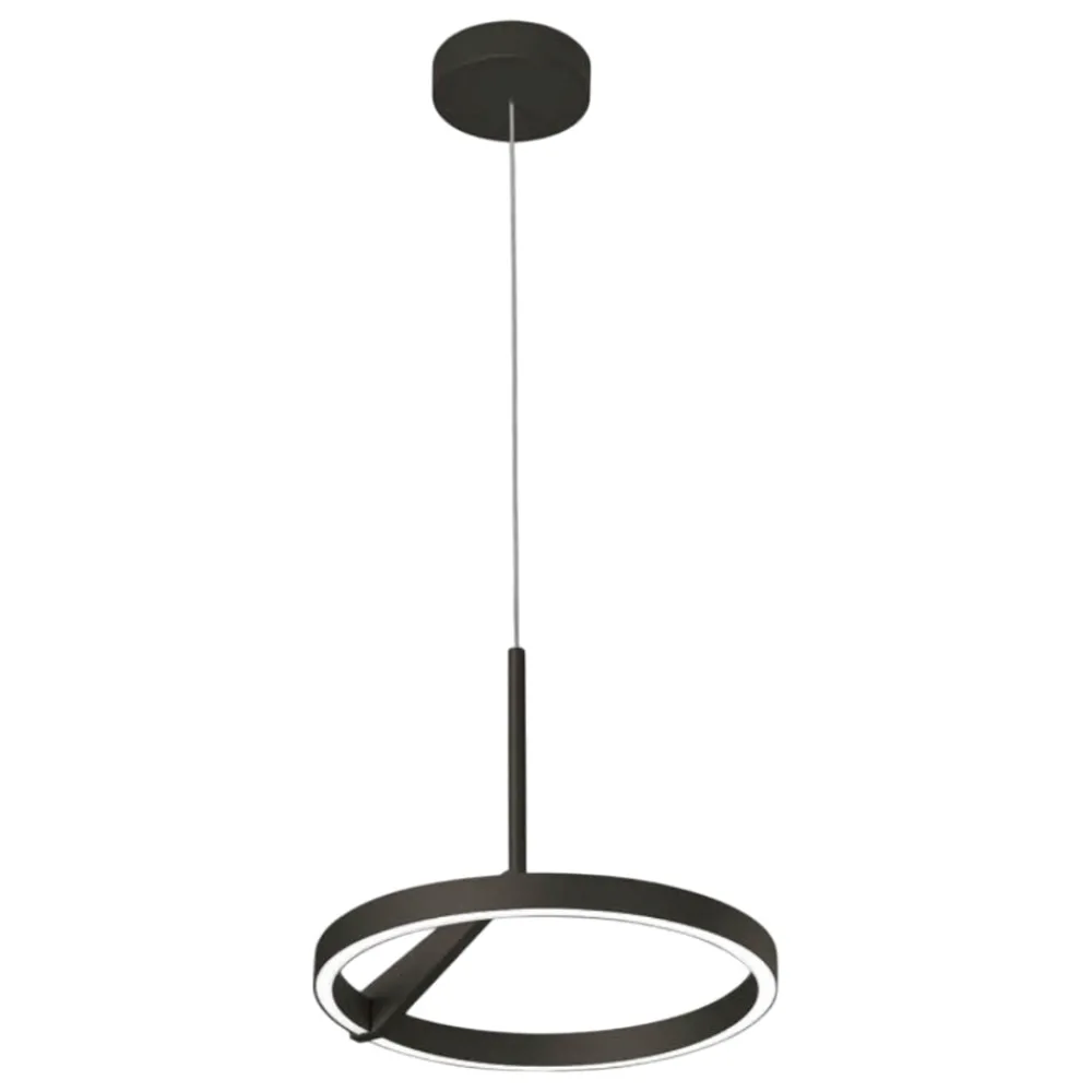 Lampadari Moderni-Vivida International Lampadario moderno vivida meridiana bronzo led 17w 3000k 4000k