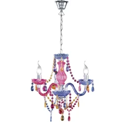Lampadari Moderni-Selezionato da Mazzolaluce Lampadario multicolor per cameretta