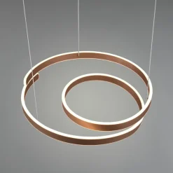 Lampadari Moderni-Selezionato da Mazzolaluce Lampadario nastro moderno led 3000k per salotto