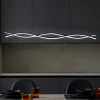 Lampadari Cucina-Eglo Lampadario nero per cucina moderna led 36w 3000k lasana 3