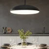 Lampadari Cucina-Selezionato da Mazzolaluce Lampadario nero per cucina moderna cupola 50cm