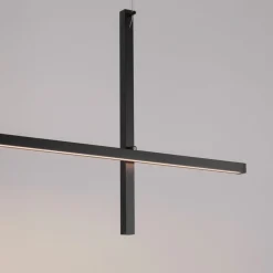 Lampadari Cucina-Selezionato da Mazzolaluce Lampadario nero per isola penisola tavolo sala da pranzo cucina
