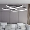 Lampadari Moderni-Selezionato da Mazzolaluce Lampadario nero per soggiorno led 43w 3000k dimmerabile moderno