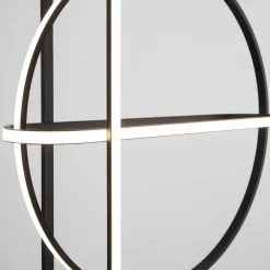 Lampadari Moderni-Selezionato da Mazzolaluce Lampadario nero per soggiorno moderno led 49w 3000k