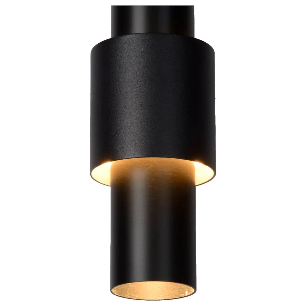 Lampadari Moderni-Selezionato da Mazzolaluce Lampadario nero per tavolo da cucina moderna 5 luci led 2700k