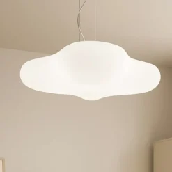 Lampadari Moderni-Selezionato da Mazzolaluce Lampadario nuvola bianca design moderna