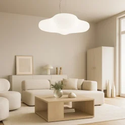 Lampadari Moderni-Selezionato da Mazzolaluce Lampadario nuvola bianca design moderna