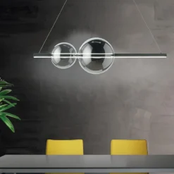 Lampadari Moderni-Ondaluce Lampadario so fufi nero led 3000k design moderno