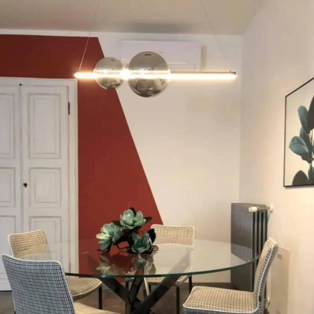 Lampadari Moderni-Ondaluce Lampadario so fufi nero led 3000k design moderno